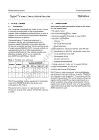 TDA9874AH/V2 Datasheet Page 16