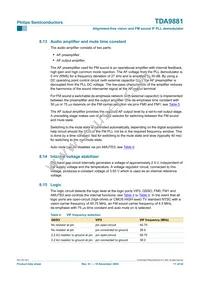TDA9881TS/V5 Datasheet Page 11