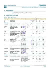 TDA9882TS/V1 Datasheet Page 2