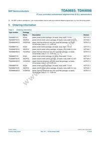 TDA9886HN/V4 Datasheet Page 4