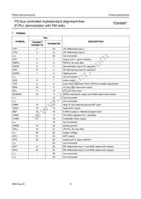 TDA9887T/V4 Datasheet Page 8