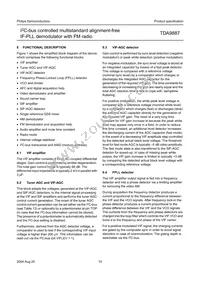 TDA9887T/V4 Datasheet Page 10