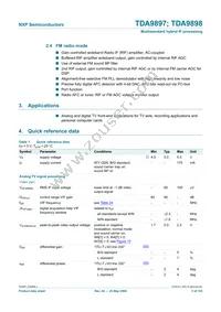 TDA9898HN/V3 Datasheet Page 3