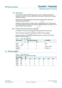 TDA9898HN/V3 Datasheet Page 18