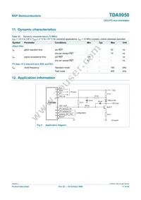 TDA9950TT/C3 Datasheet Page 17