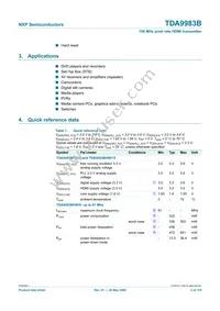 TDA9983BHW/8/C1:55 Datasheet Page 2