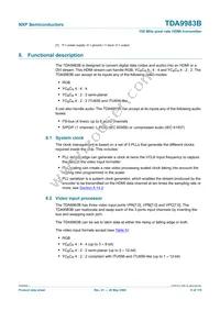 TDA9983BHW/8/C1:55 Datasheet Page 8