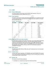 TDA9983BHW/8/C1:55 Datasheet Page 21