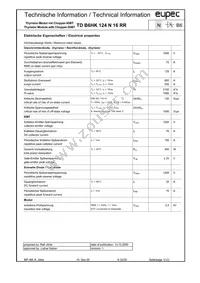 TDB6HK124N16RRBOSA1 Datasheet Cover