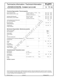 TDB6HK124N16RRBOSA1 Datasheet Page 3