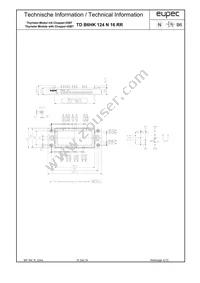 TDB6HK124N16RRBOSA1 Datasheet Page 4