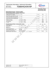 TDB6HK240N16PBOSA1 Datasheet Page 2