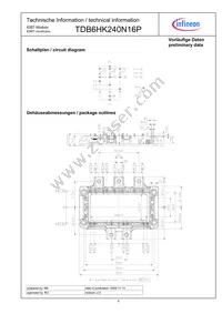 TDB6HK240N16PBOSA1 Datasheet Page 6