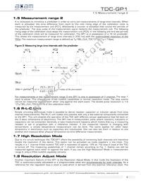 TDC-GP1 Datasheet Page 9