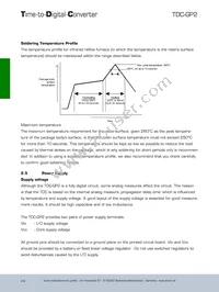 TDC-GP2 T&R 1K Datasheet Page 15