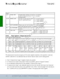 TDC-GP2 T&R 1K Datasheet Page 21