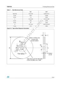 TDE0160FPT Datasheet Page 15