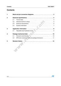 TDE1708DFT Datasheet Page 2