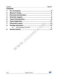 TDE1787DP Datasheet Page 2