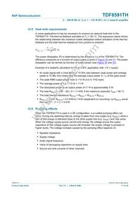 TDF8591TH/N1S Datasheet Page 17