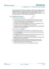 TDF8591TH/N1S Datasheet Page 18