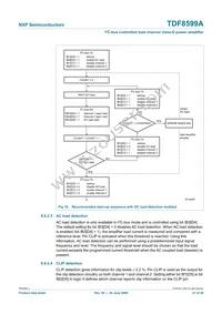 TDF8599ATH/N2/S6CY Datasheet Page 21