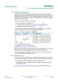 TDF8599ATH/N2CY Datasheet Page 11