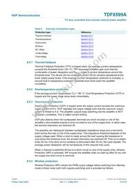 TDF8599ATH/N2CY Datasheet Page 15