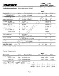 TDK4453302DH Datasheet Page 3