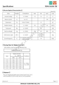 TDN1101W-TR Datasheet Page 4