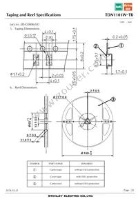 TDN1101W-TR Datasheet Page 20