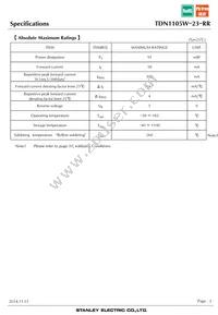 TDN1105W-23-RR Datasheet Page 3