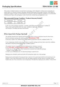 TDN1105W-23-RR Datasheet Page 13