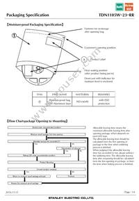 TDN1105W-23-RR Datasheet Page 14