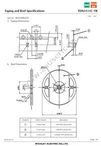 TDN1111C-TR Datasheet Page 20