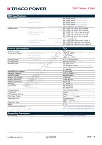 TDR 2-4823SM Datasheet Page 3