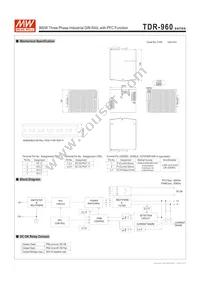 TDR-960-48 Datasheet Page 2