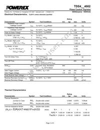 TDS4264002DH Datasheet Page 3