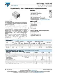 TDSR1050-KL Datasheet Cover