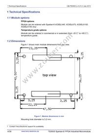 TE0630-01IV Datasheet Page 4