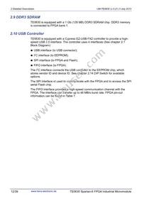 TE0630-01IV Datasheet Page 12