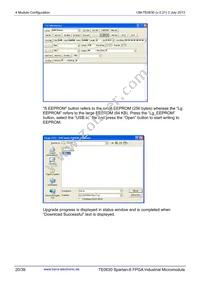 TE0630-01IV Datasheet Page 20