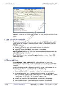 TE0630-01IV Datasheet Page 21