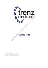 TE0712-02-100-2C3 Datasheet Cover