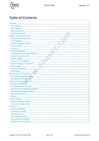 TE0713-01-200-2C Datasheet Page 2