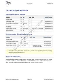 TE0725-02-35-2C Datasheet Page 9