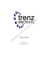 TE0725-03-35-2C Datasheet Cover