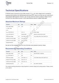 TE0726-03R Datasheet Page 17