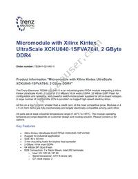 TE0841-02-040-1I Datasheet Cover