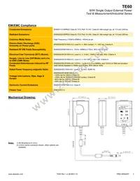 TE60A1603F01 Datasheet Page 3